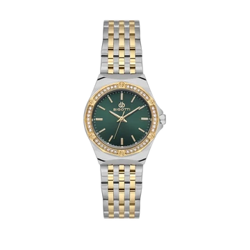 BIGOTTI MILANO Raffinata Bicolor green női karóra BG110656-5