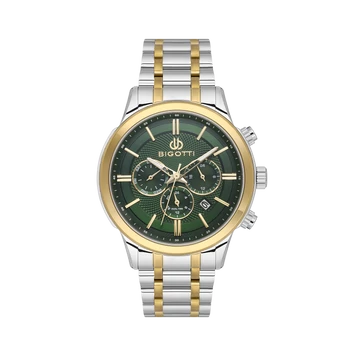 BIGOTTI MILANO Quotidiano Bicolor green férfi karóra BG110670-4