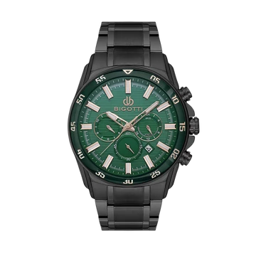 BIGOTTI MILANO Raffinato Black Green férfi karóra BG110675-4