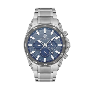BIGOTTI MILANO Raffinato Steel Blue férfi karóra BG110675-8
