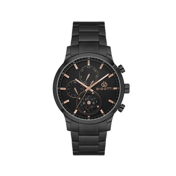 BIGOTTI MILANO Raffinato Full Black férfi karóra BG110694-5