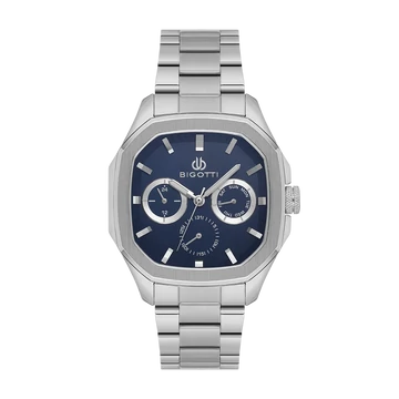 BIGOTTI MILANO Raffinato Square Blue férfi karóra BG110625-3