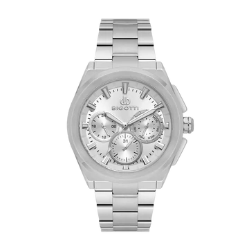 BIGOTTI MILANO Raffinato Silver férfi karóra BG110627-1