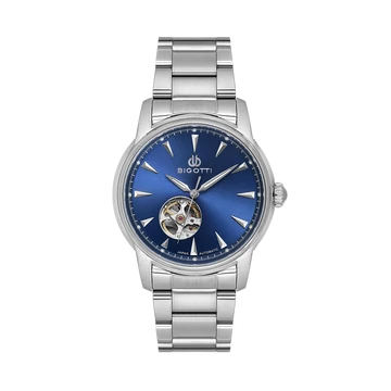 BIGOTTI MILANO Raffinato Open Heart Blue Automatic férfi karóra BG110632-3