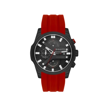 BIGOTTI MILANO Raffinato Sport Chrono Rosso férfi karóra BG110641-4