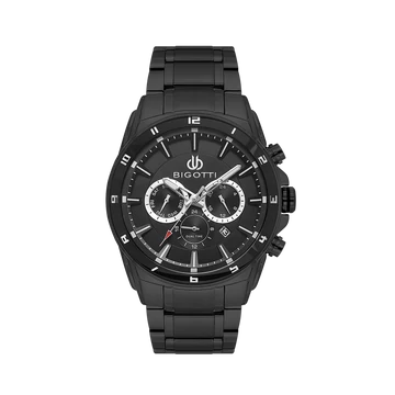 BIGOTTI MILANO Raffinato All Black férfi karóra BG110649-5