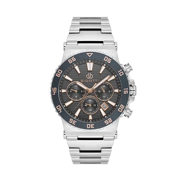 BIGOTTI MILANO Raffinato Grapphite férfi karóra BG110704-4