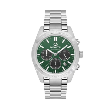 BIGOTTI MILANO Raffinato Chrono Green férfi karóra BG110711-5