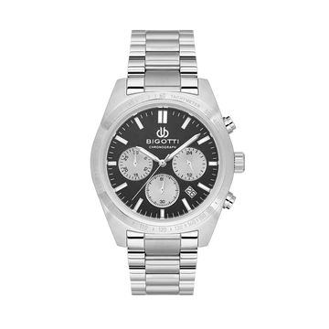 BIGOTTI MILANO Raffinato Chrono Black Panda férfi karóra BG110711-6