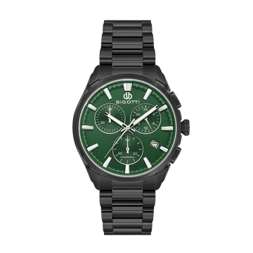 BIGOTTI MILANO Raffinato Chrono Green férfi karóra BG110714-6