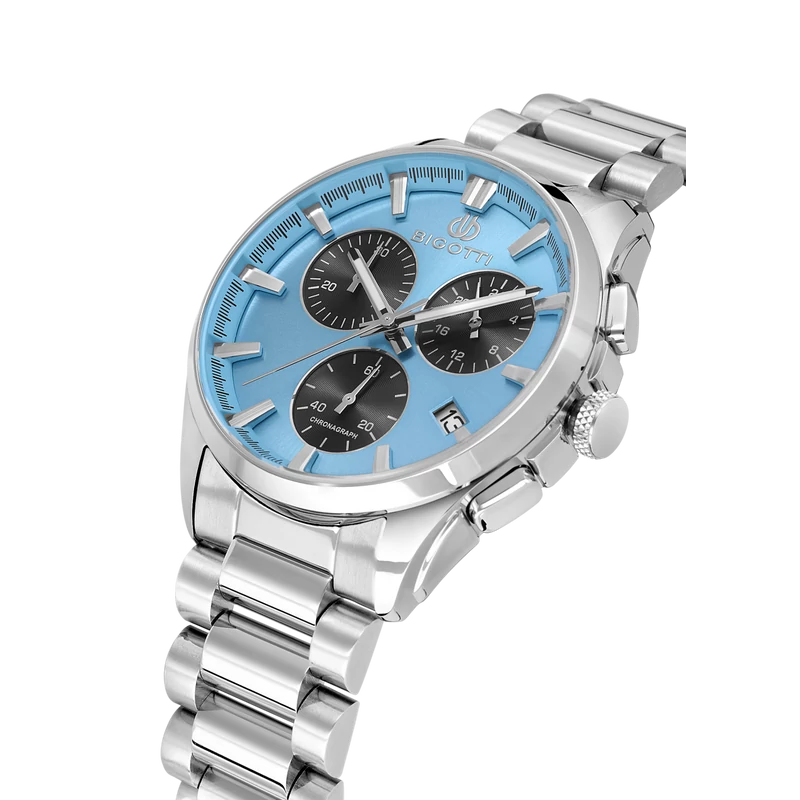 BIGOTTI MILANO Raffinato Chrono Ice Panda férfi karóra BG110714-5